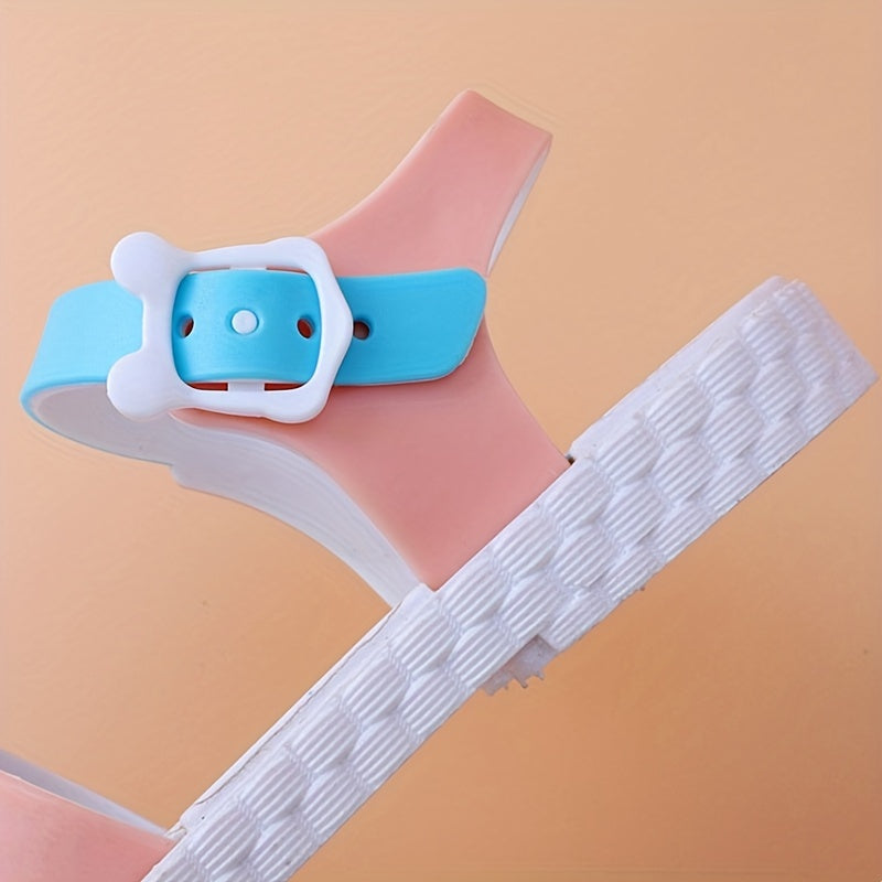Bowknot Open Toe Sandals For Girls Non slip Breathable Sandals