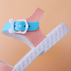 Bowknot Open Toe Sandals For Girls Non slip Breathable Sandals
