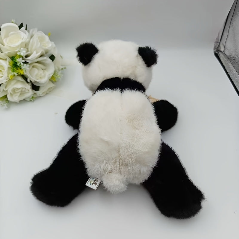 Furry Panda Plush Doll Toy Birthday Gift