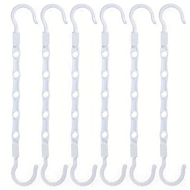 6 Packs Magic Hangers Closet Space Saver Hanger Organizer