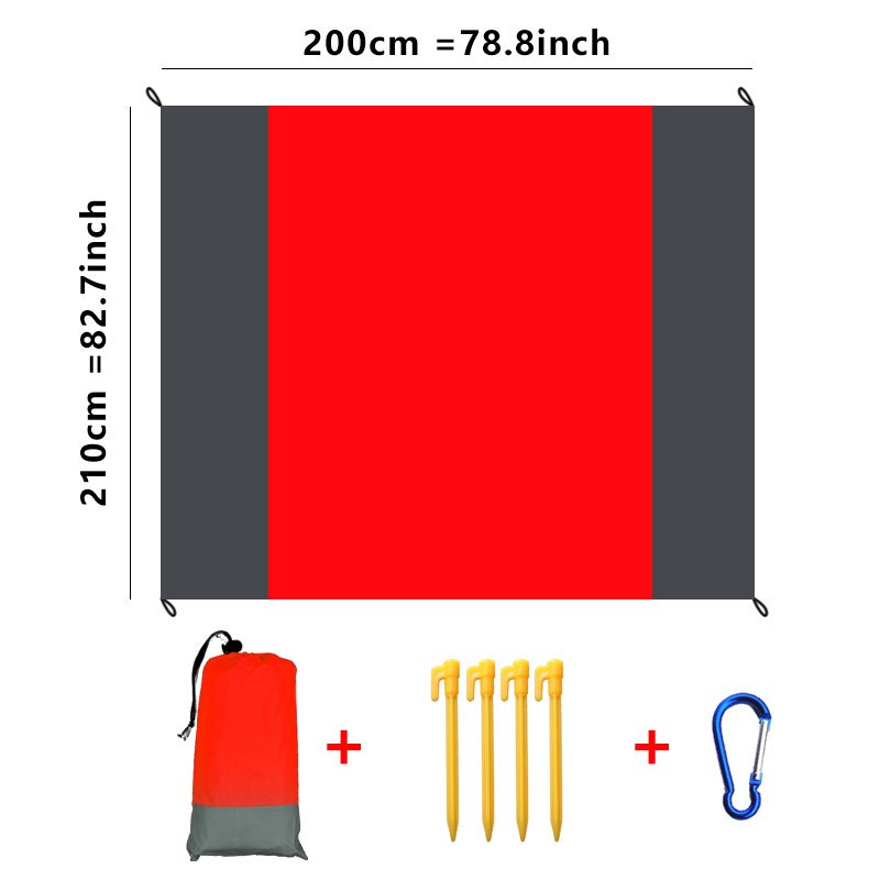 Large Sandproof Beach Blanket - Quick Drying & Lightweight
