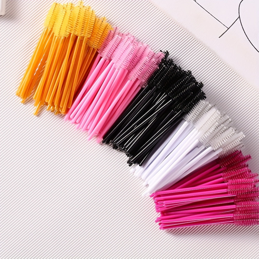 Cosmetic Mascara Brush Eyelash Applicator Multicolor