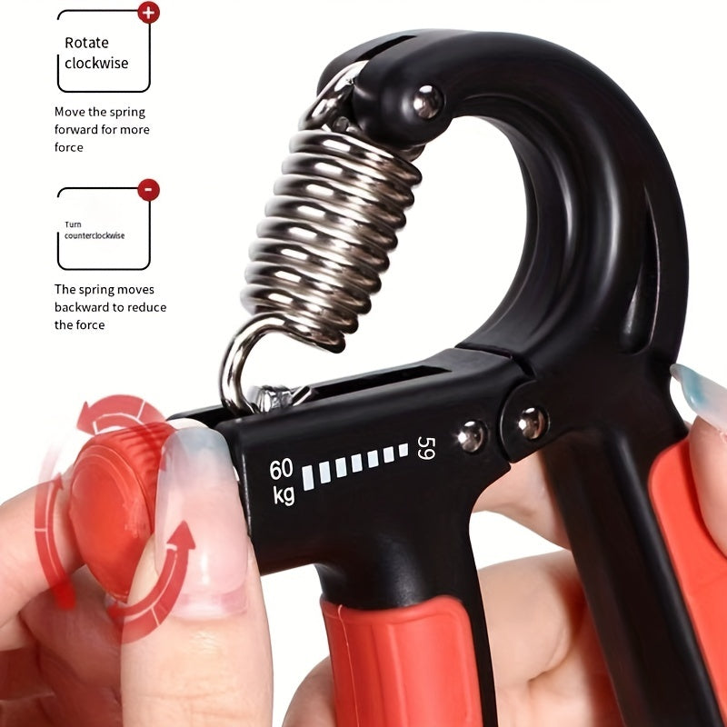 Adjustable Hand Grip Strengthener - Finger Gripper for Training