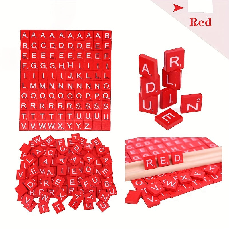 Wood Letter Tiles Scrabble Letters Crafts DIY Gift Making Coasters