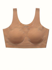 Seamless Push Up Bra Soft & Comfy Wireless Sports Bra