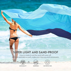 Picnic Beach Blanket 200 X 210 Sandproof Mat