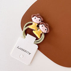Cartoon Princess Hair Ties - Cute Hair Accessories for Girls