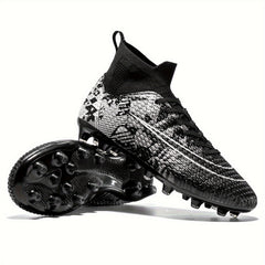 Boy's High Top Non Slip AG Football Cleat
