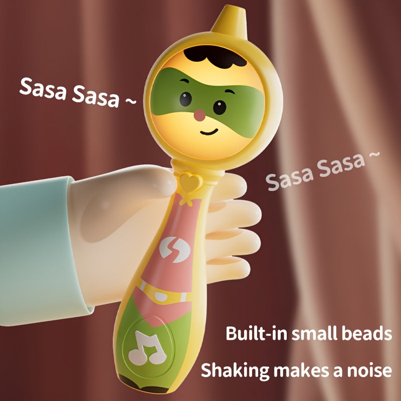 Baby Groove Toy Maracas Musical Rattles Soft Tactile Learning Toy for Infants