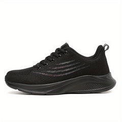 Women's Lightweight Breathable Chunky Sneakers Comfortable Outdoor Running Shoes