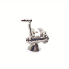 Mini Kitchen Meat Grinder with Rotating Wheel - Mixed Color