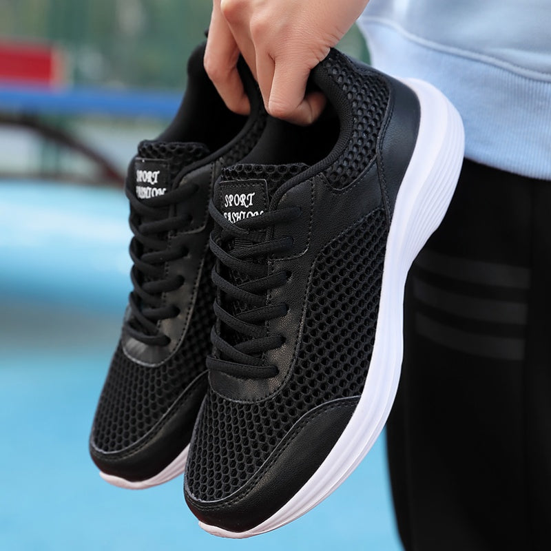 Men's Lace up Athletic Sneakers Breathable Running Shoes
