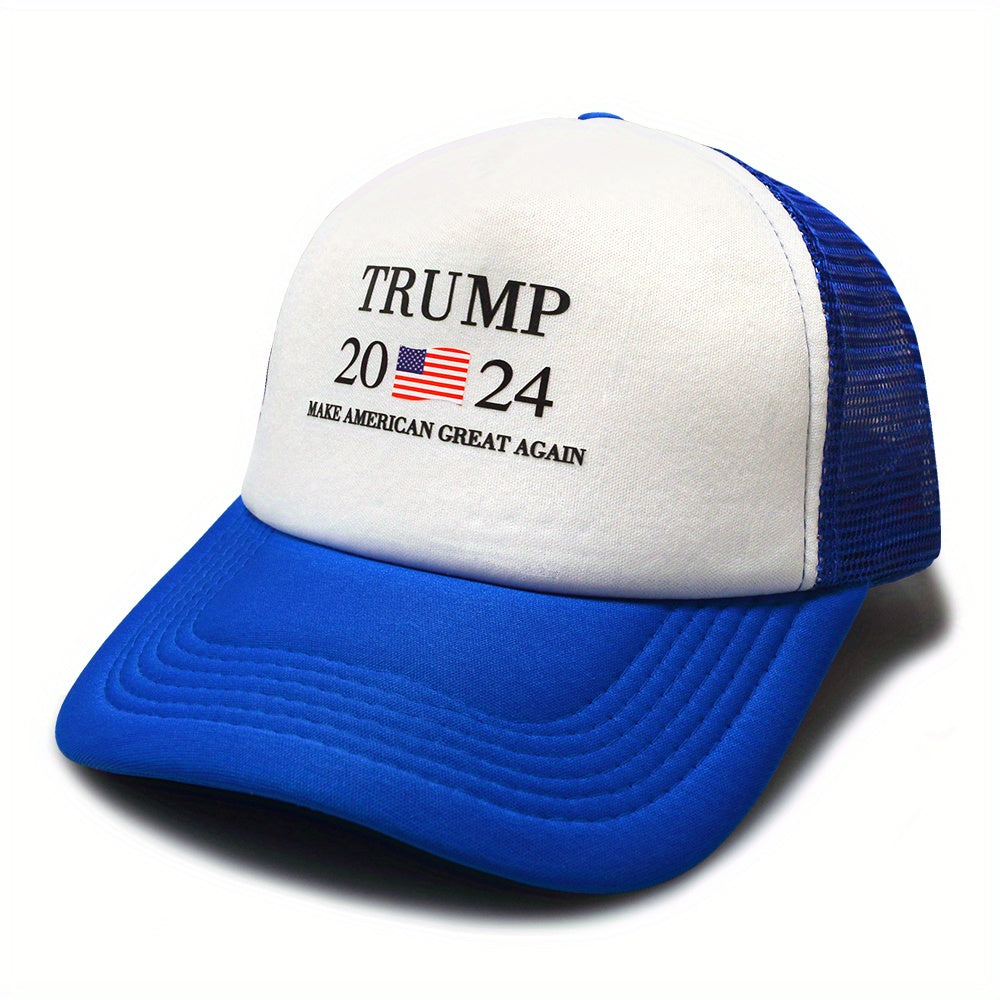 Mesh Trucker Hip Hop Baseball Cap Unisex Breathable Dad Hat for Women Men