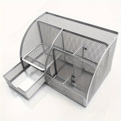 Mesh Pen Holder for Desk Organization at Home & Office