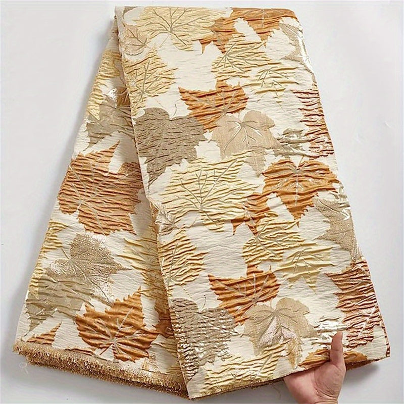 African Brocade Lace Fabric Embroidery DIY Dress Wedding Custom