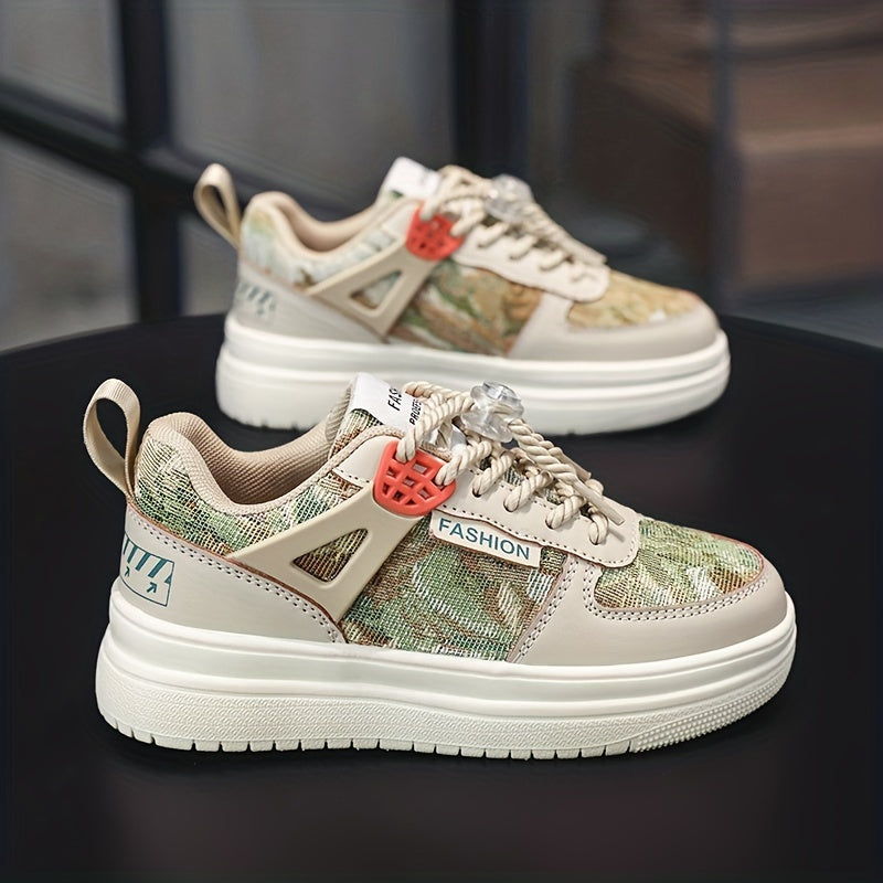 Men's Casual Sneakers Comfy Walking Skate Shoes Spring And Summer