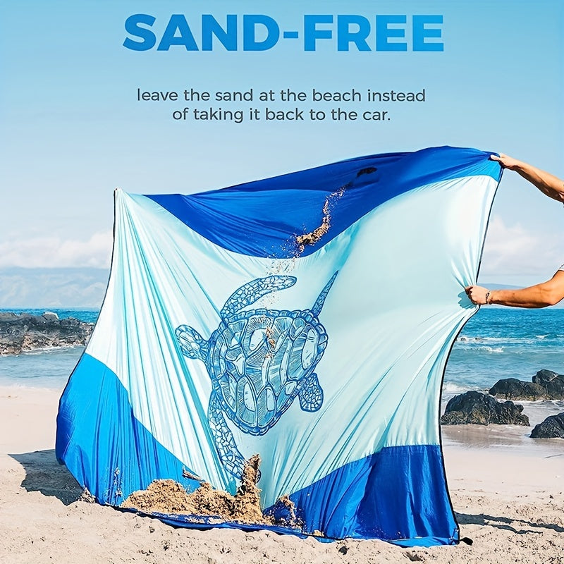 Fashionable Turtle Pattern Waterproof Sandproof Picnic Mat