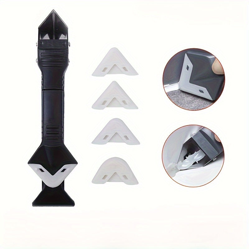 3pcs 5 in 1 Metal Head Shovel Glue Remover Tool Kit