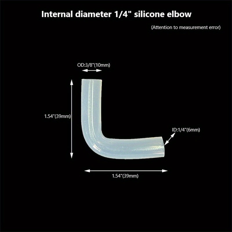 Silicone Elbow Soft Joint Hard Pipe Soft Connection Elastic Rubber Hose Coupling