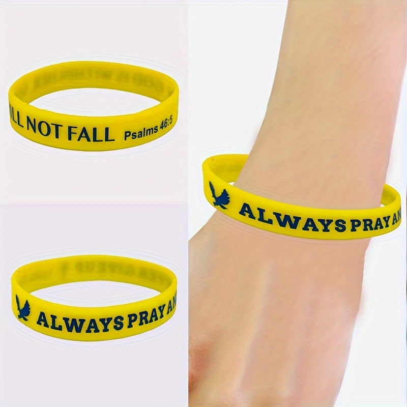 Inspirational Silicone Bracelet - Team Belief Wrist Strap