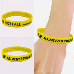 Inspirational Silicone Bracelet - Team Belief Wrist Strap