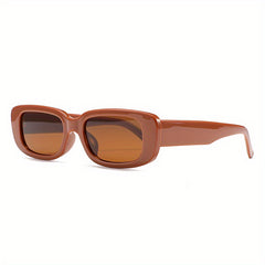 Rectangular Polarized Sunglasses UV400 Outdoor Eyewear