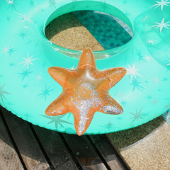 Adult Swimming Ring with Backrest for Water Relaxation