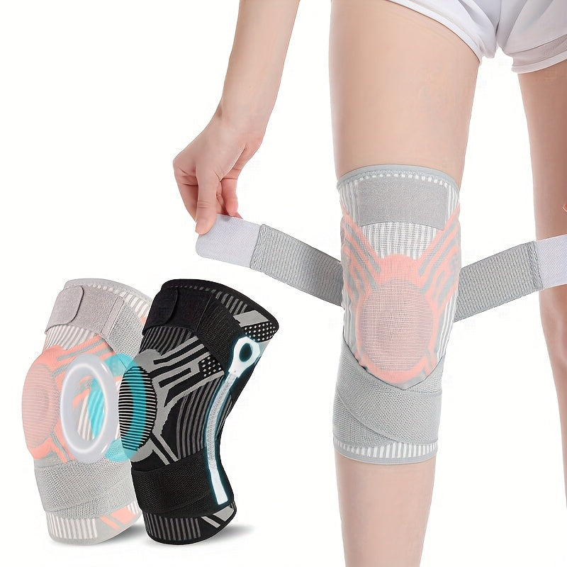 Knee Pad with Gel Pad and Stabilizer for Meniscus Support