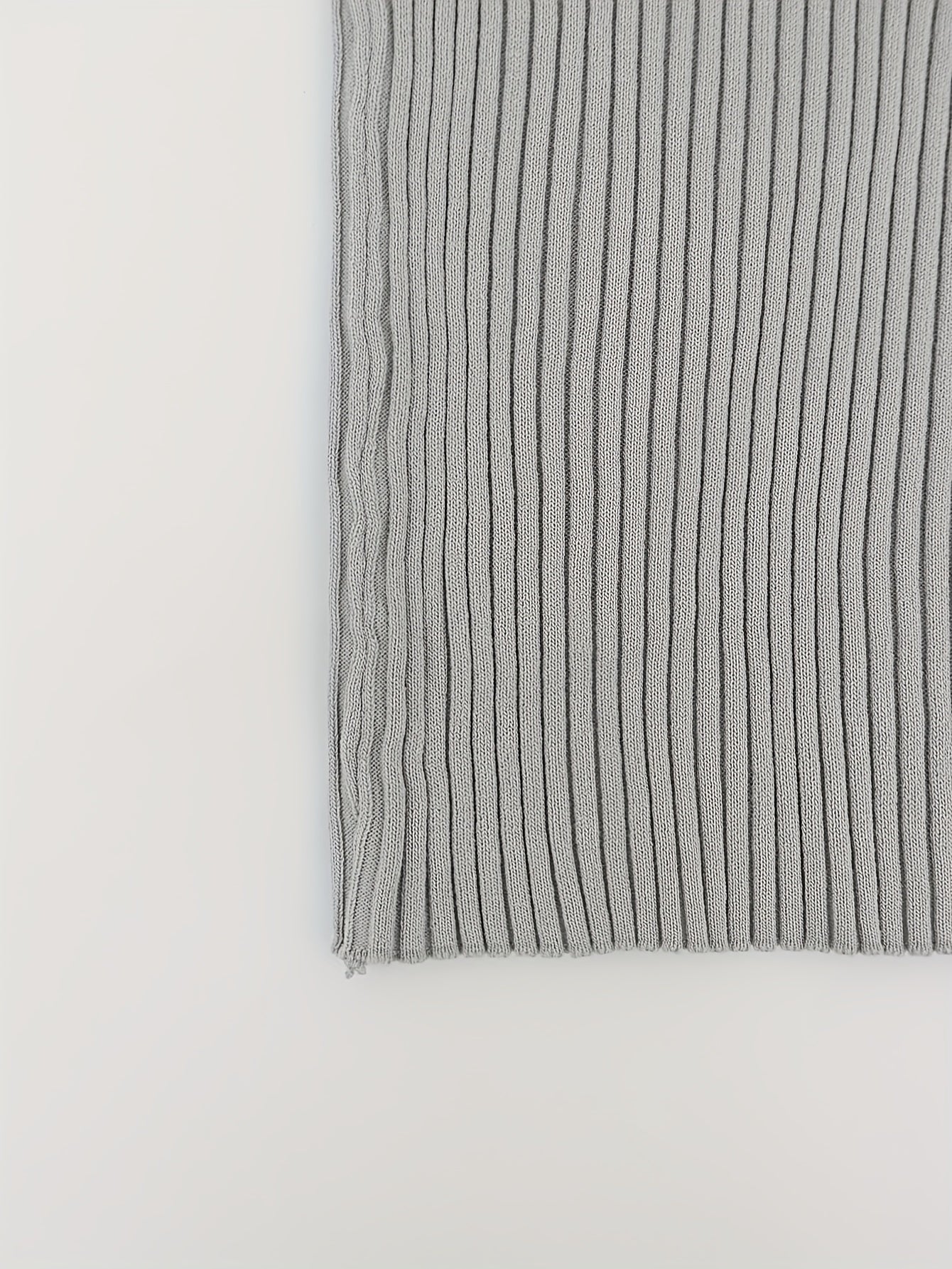 V Neck Ribbed Knit Bodycon Sweater Dress