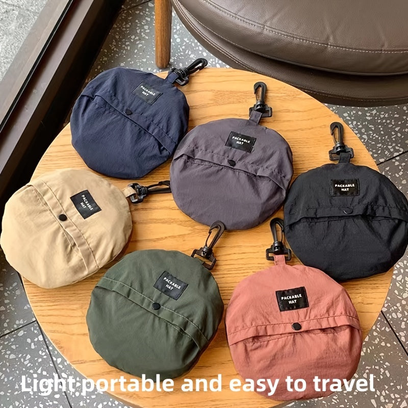 Waterproof Bucket Hat Packable Bag Basin Hat Quick drying