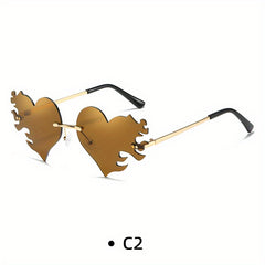 Heart Sunglasses for UV Protection
