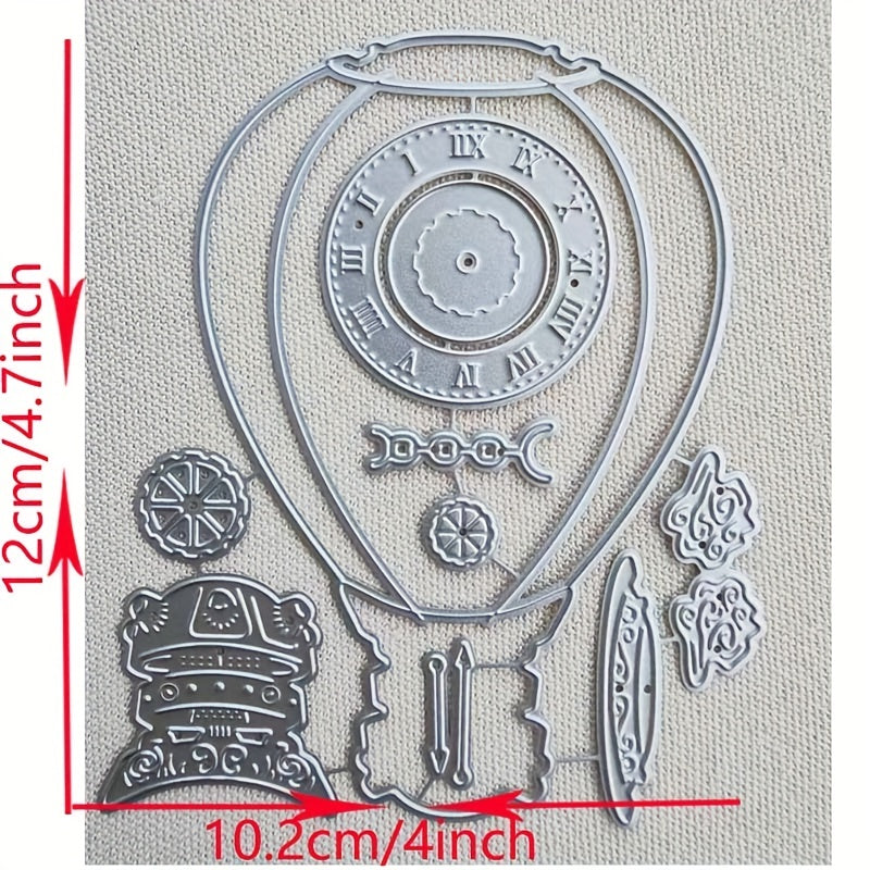 Steampunk Balloon Cutting Card Die Scrapbooking DIY