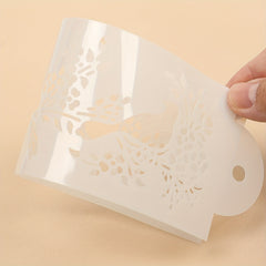 Bird Hollow Out Template for Home Decor Crafts