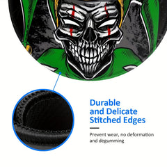Green Devil Round Gaming Mouse Pad 20x20cm
