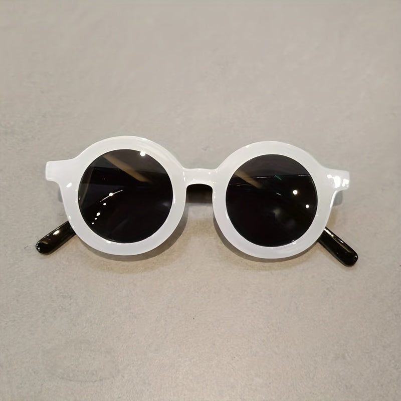 Kids Round Frame Sunglasses UV Protection for Girls and Boys