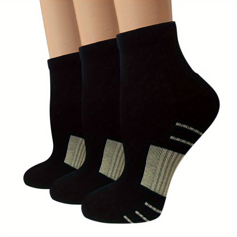 Copper Compression Socks Men Women Support Circulation Ankle Plantar Fasciitis