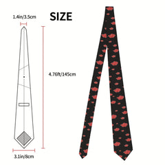 Japan Anime 3D Printing Polyester Necktie Shirt Accessories