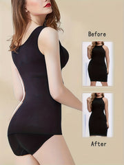 Seamless Shaping Tank Top Waist Trainer Tummy Control Slimmer