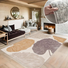 Easy-to-Clean Living Room & Bedroom Area Rug