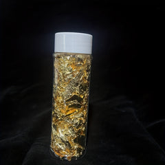 DIY Jewelry Making Kit Golden Leaf Flakes Glitters Foil Paper