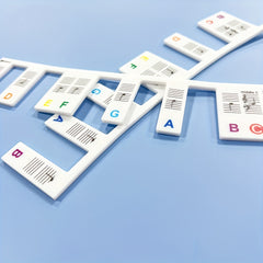 Silicone Non-adhesive Piano Keyboard Sticker 61 Keys
