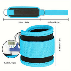 1pc Ankle Straps For Cable Machine D Ring Ankle Cuffs Adjustable