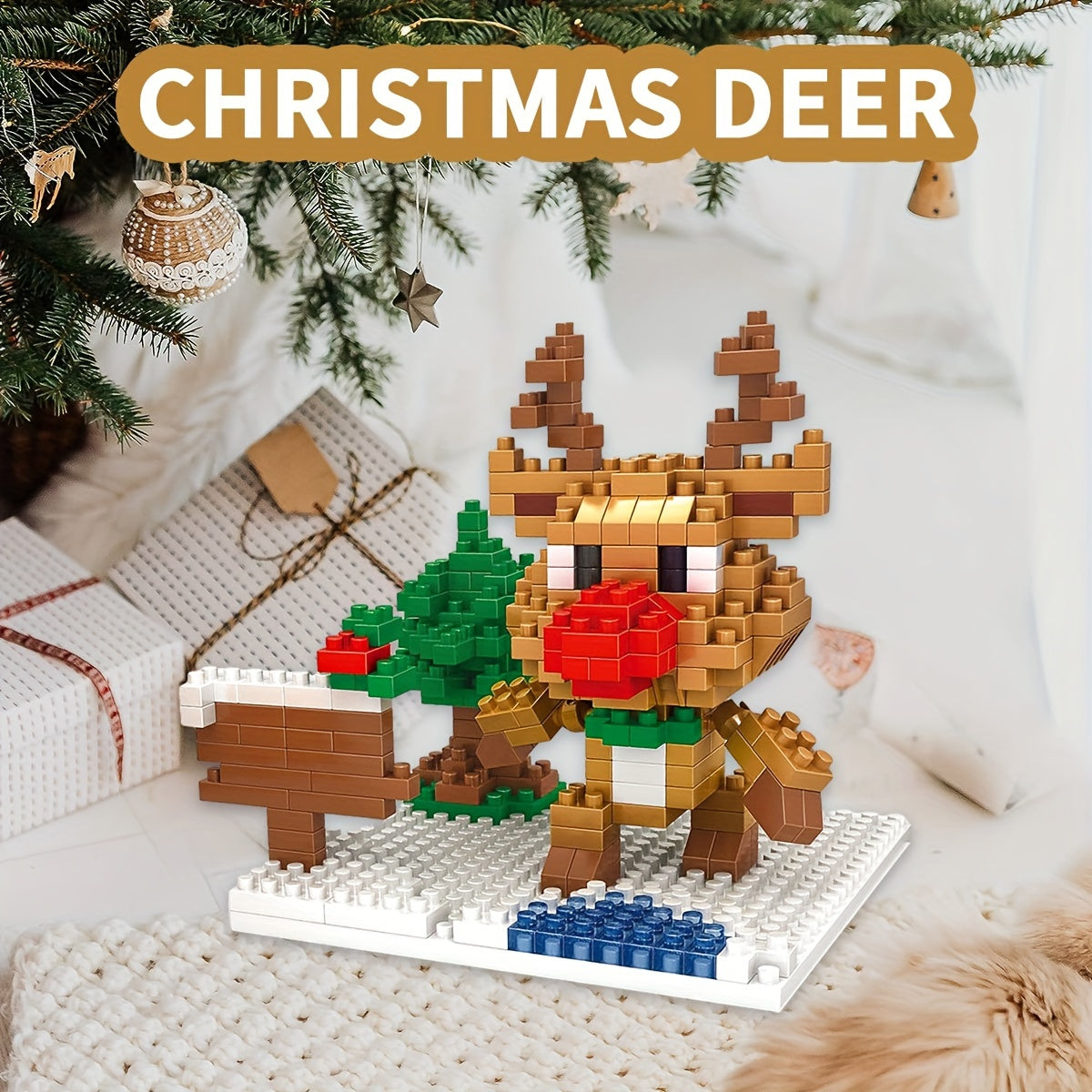 306pcs Christmas Building Blocks Sets Stacking Toys Exercise Skills