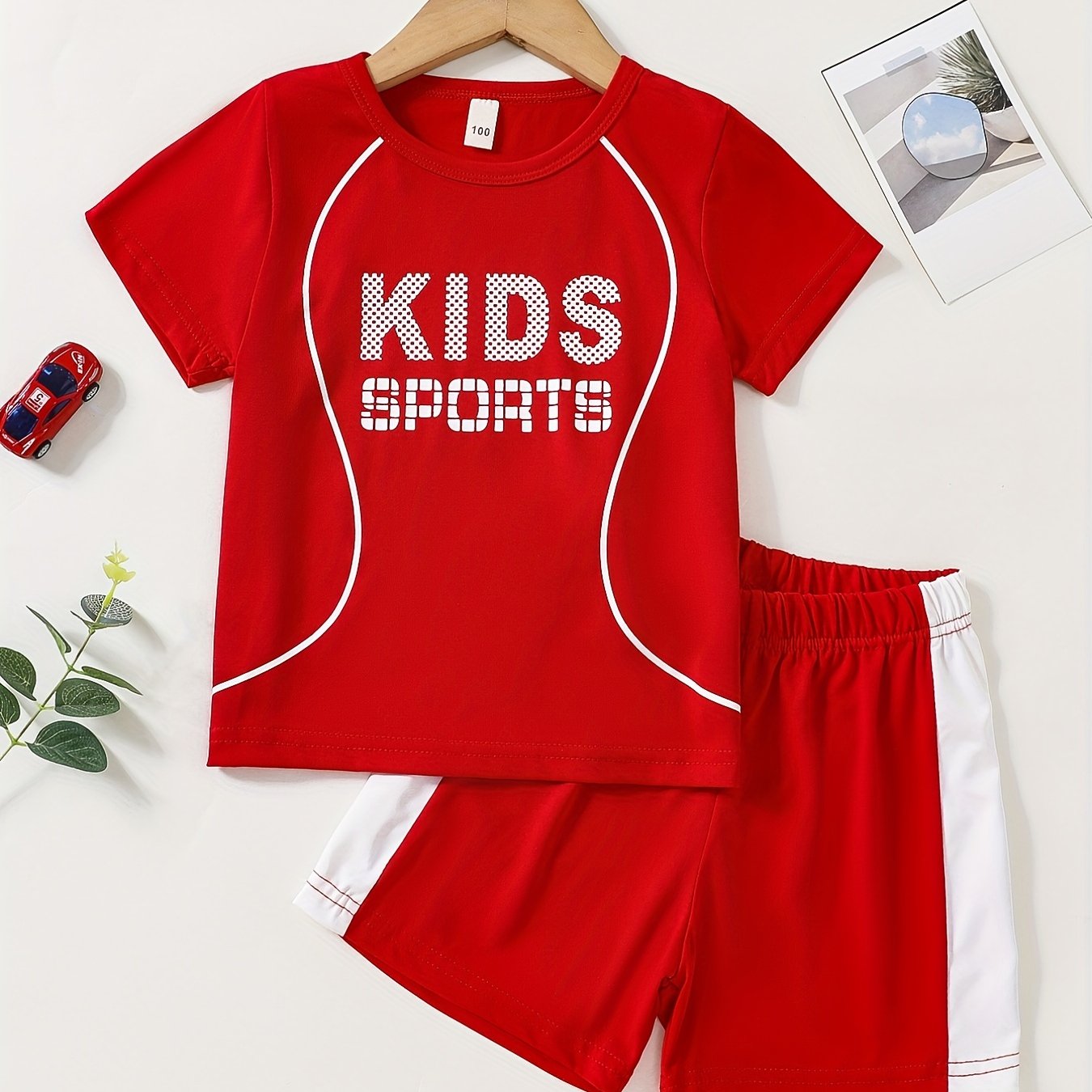 Boys Sports T shirt & Shorts Set for Summer