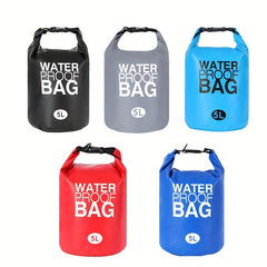 Roll Top Waterproof Bag Beach Shoulder Bucket Bag