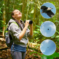 16x52 Monocular Telescope Coated Powerful For Outdoor Bird Watching