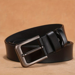 Men's Adjustable Leather Belt For Father Christmas Gift