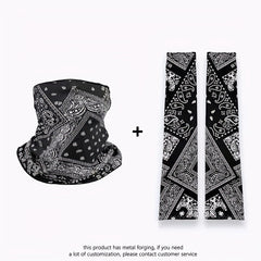 Summer Sunscreen Neck Gaiter Men's Outdoor Cycling Bandana