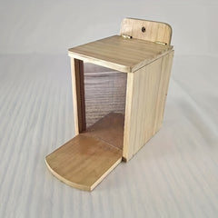 Wooden Squirrel Feeder Table Outdoor Feeding Station