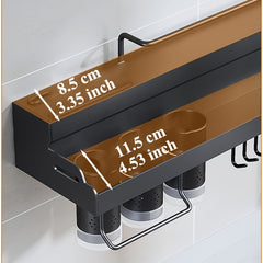 Kitchen Storage Rack Wall Hanging Seasoning Holder